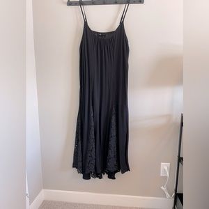 Love & Legend Black MIDI Sundress